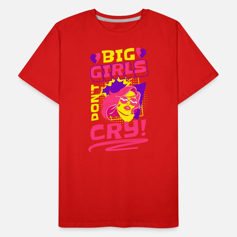 Comic Comics Speech Bubble Colorful Men's Premium Organic T-Shirt