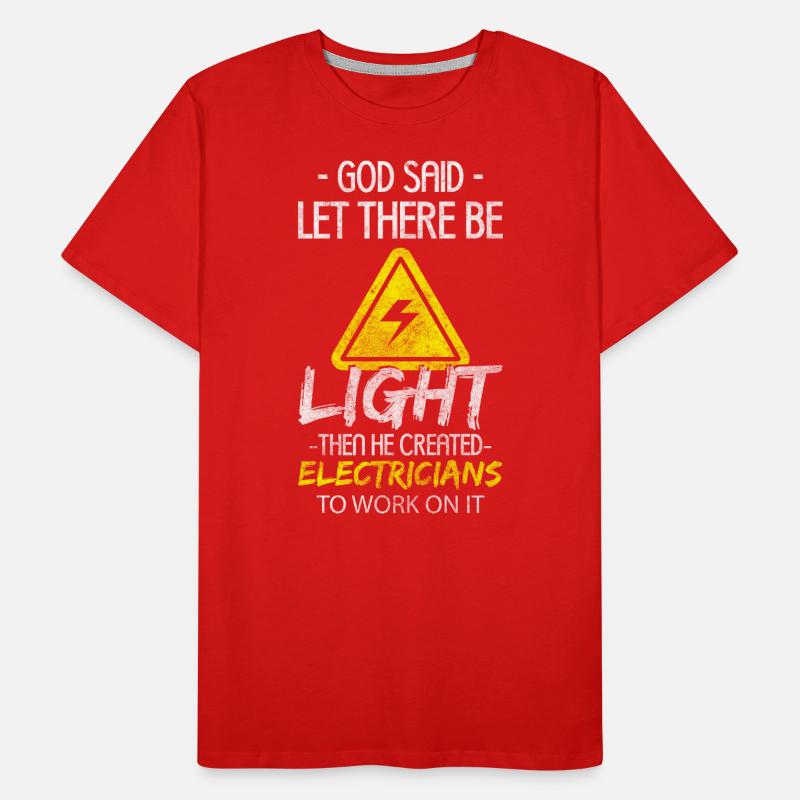 Electronics Technician Craft Watt Work Men's Premium Organic T-Shirt