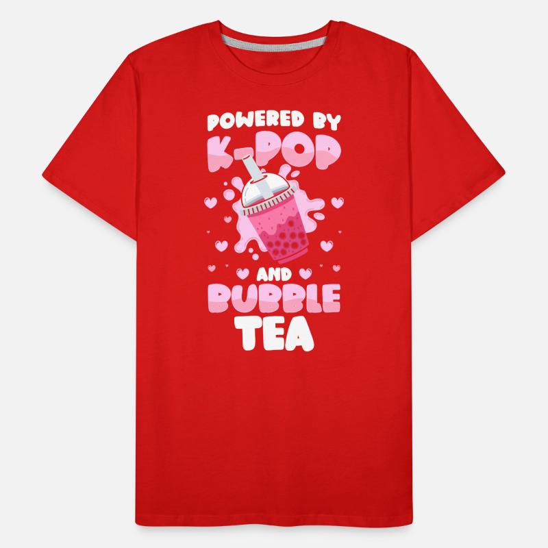 Bubble Tea Sirop mignon Tapioca T-shirt bio Premium Homme