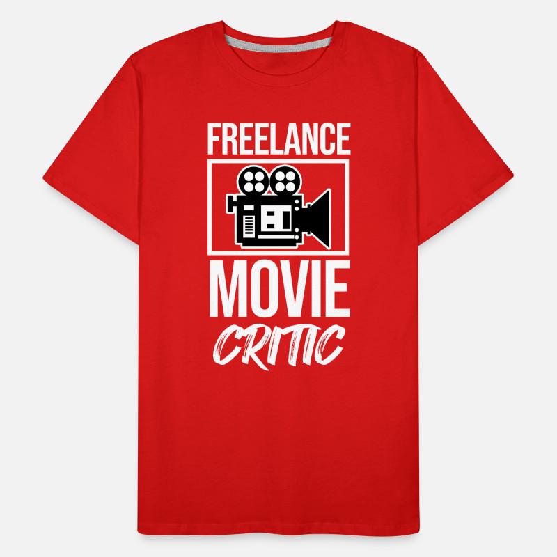 Films, Cineaste, Cinéma, Déclaration, Soirée cinéma, Caméra T-shirt bio Premium Homme