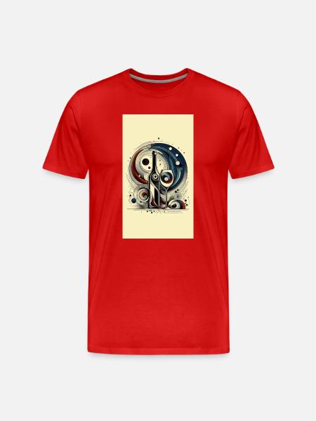 Vin 1 1 - T-shirt bio Premium Homme - rouge