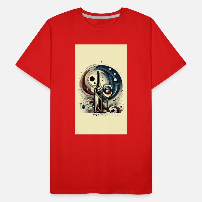 Wine 1 1 Men's Premium Organic T-Shirt