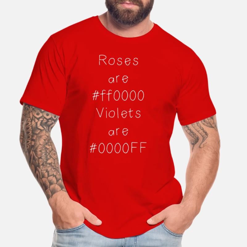Hex-Farbcode Witz für Entwickler, Coder und Web... Männer Premium Bio T-Shirt