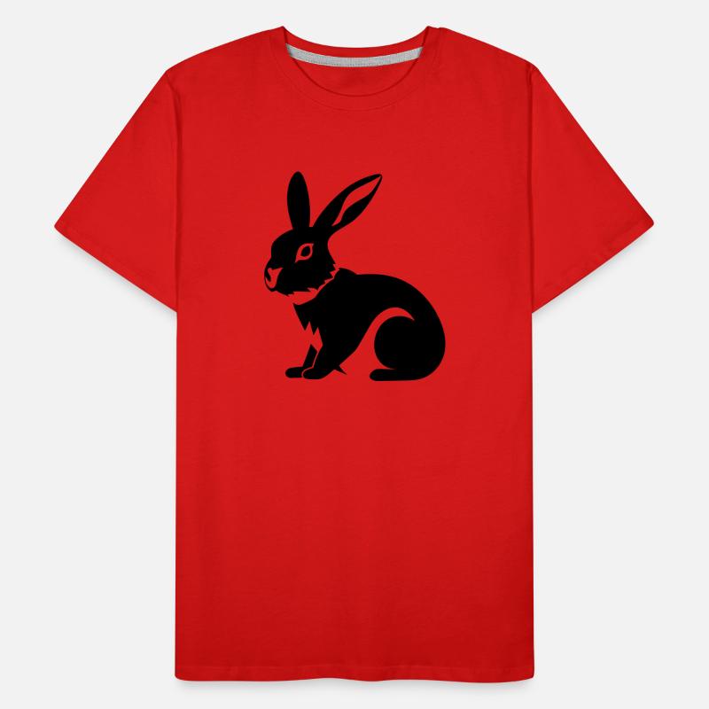 rabbit Men's Premium Organic T-Shirt