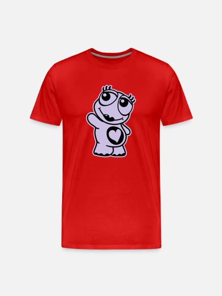 Tortue - T-shirt bio Premium Homme - rouge