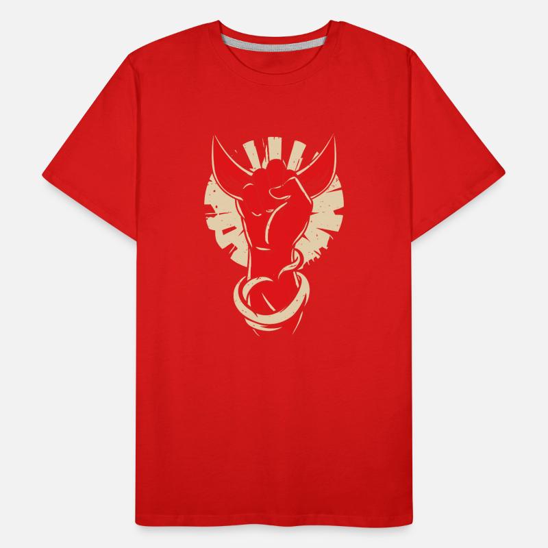 Devil horns hand Men's Premium Organic T-Shirt