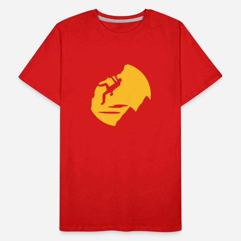Klettern Männer Premium Bio T-Shirt