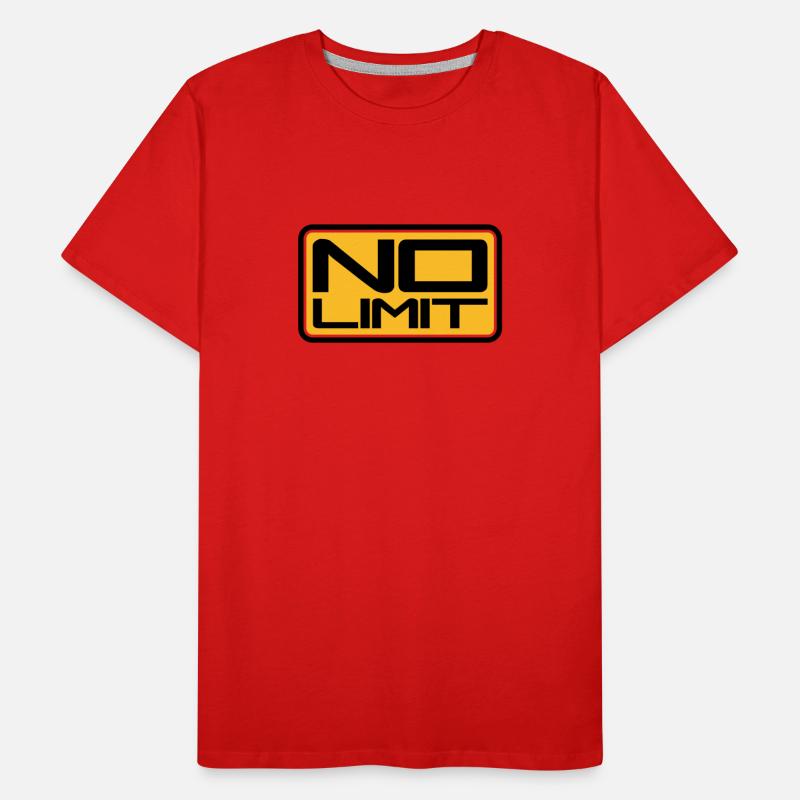 No Limit Shield T-shirt bio Premium Homme