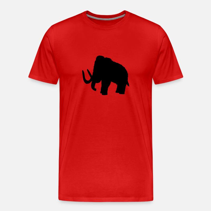 Mammut - Männer Premium Bio T-Shirt - Rot