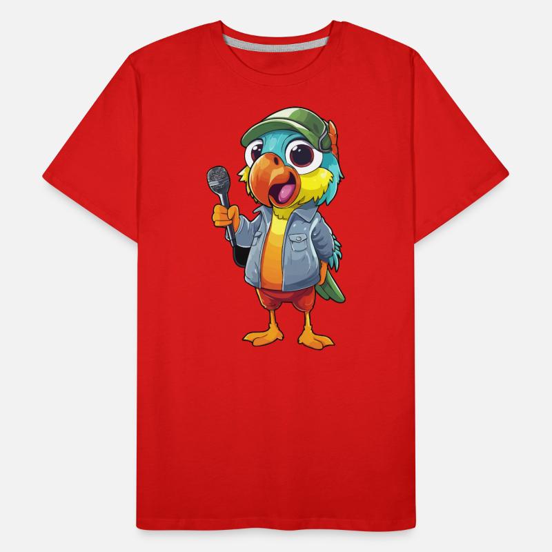 Comédien Squawkster T-shirt bio Premium Homme