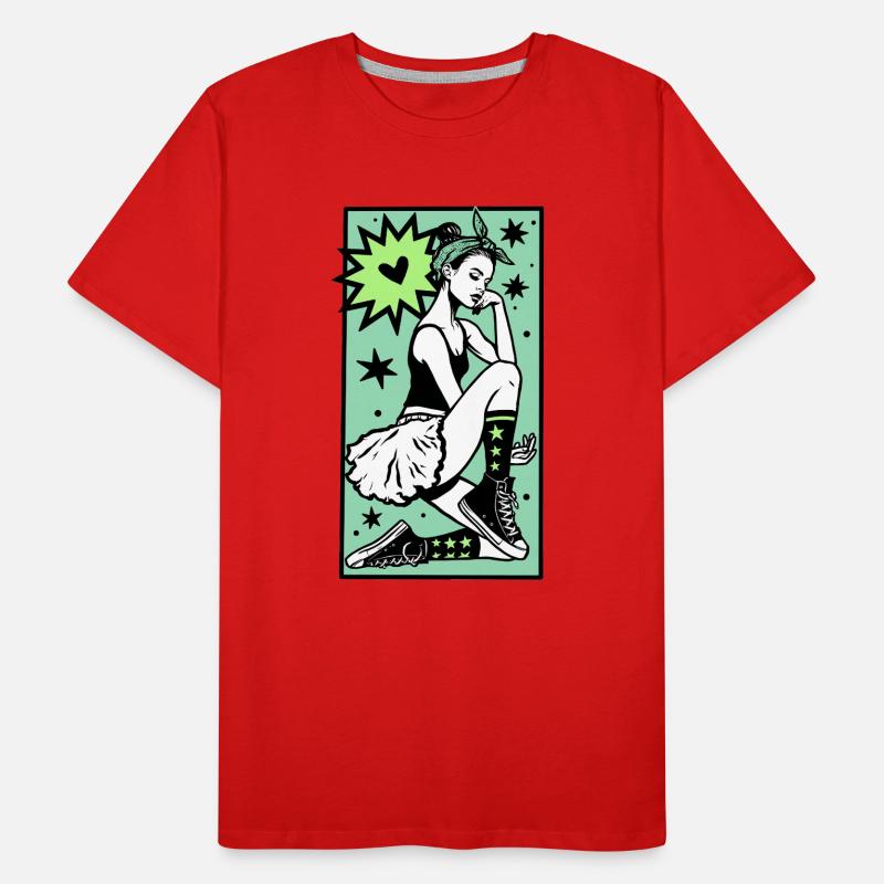Danseuse #1 T-shirt bio Premium Homme