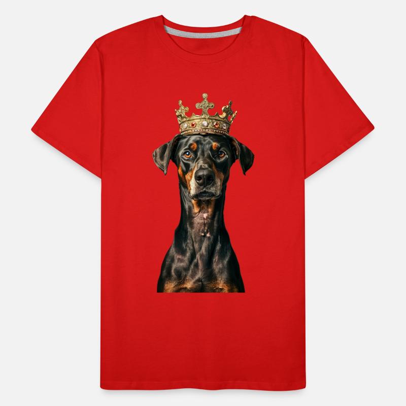 Dobermann Männer Premium Bio T-Shirt