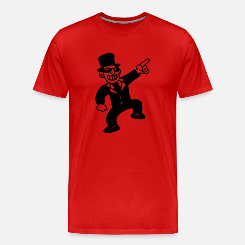 Bräutigam - Männer Premium Bio T-Shirt - Rot