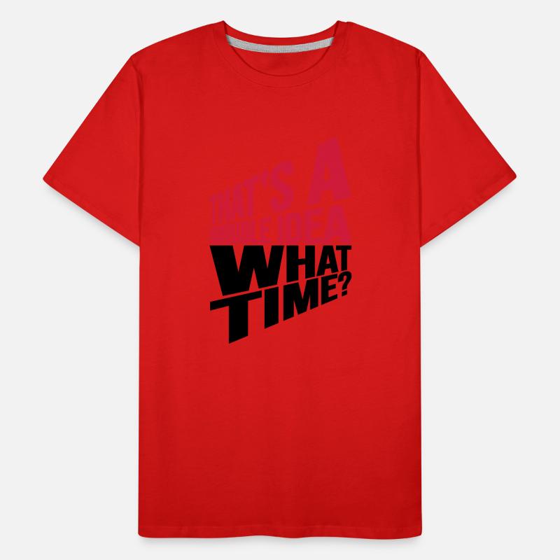 C’est une idée horrible T-shirt bio Premium Homme