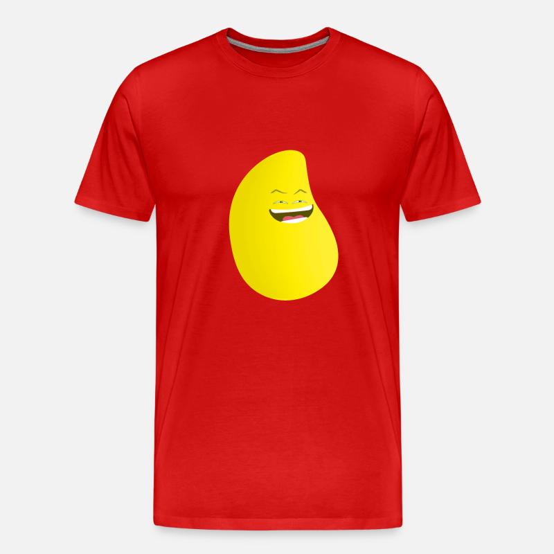 Frecher Griff - Männer Premium Bio T-Shirt - Rot