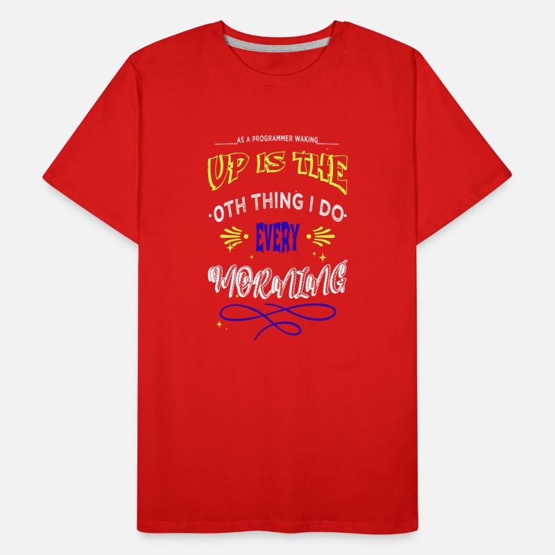 Computer Science Computer Statement Men's Premium Organic T-Shirt