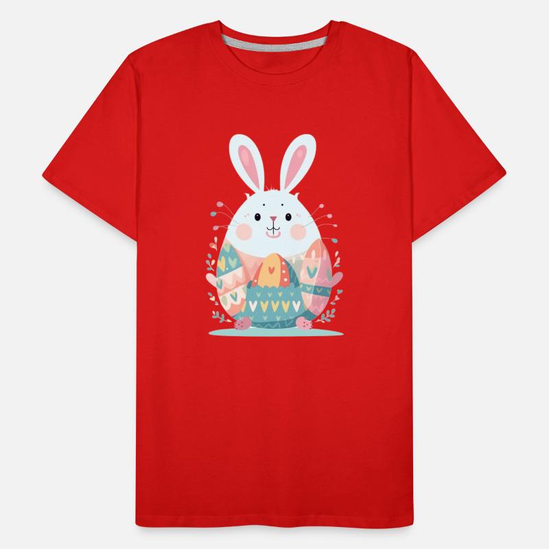 Easter Bunny Men's Premium Organic T-Shirt