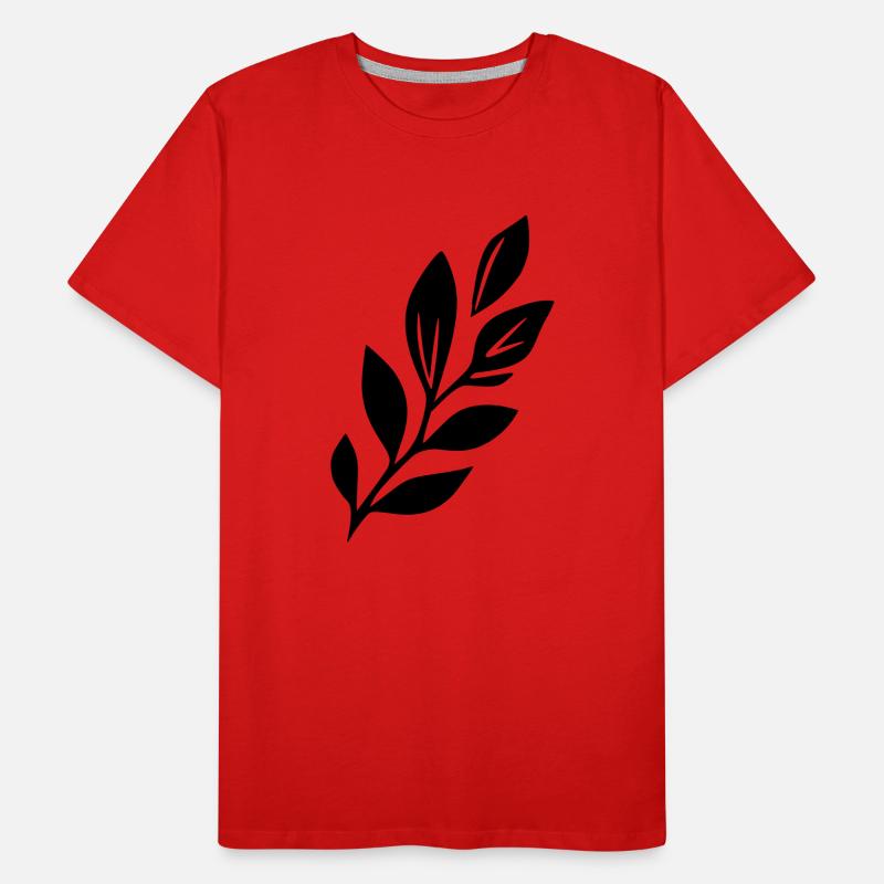 Leaf Decor Men's Premium Organic T-Shirt