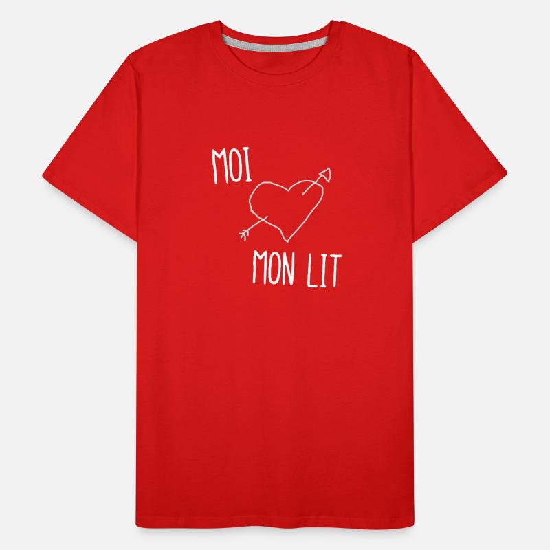 moi mon lit T-shirt bio Premium Homme