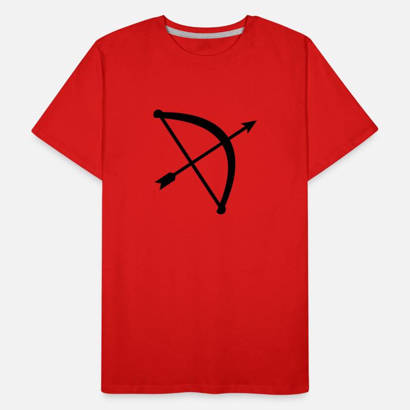 Flèche Arc T-shirt bio Premium Homme