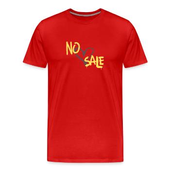 Supermoto Serie 21 - Männer Premium Bio T-Shirt - Rot - Vorne - Damien (186cm)