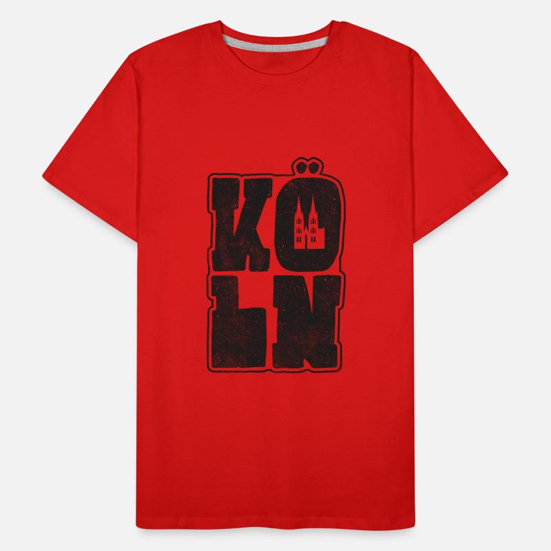 Cologne Design Carnaval Souvenir Carnaval Cologne T-shirt bio Premium Homme
