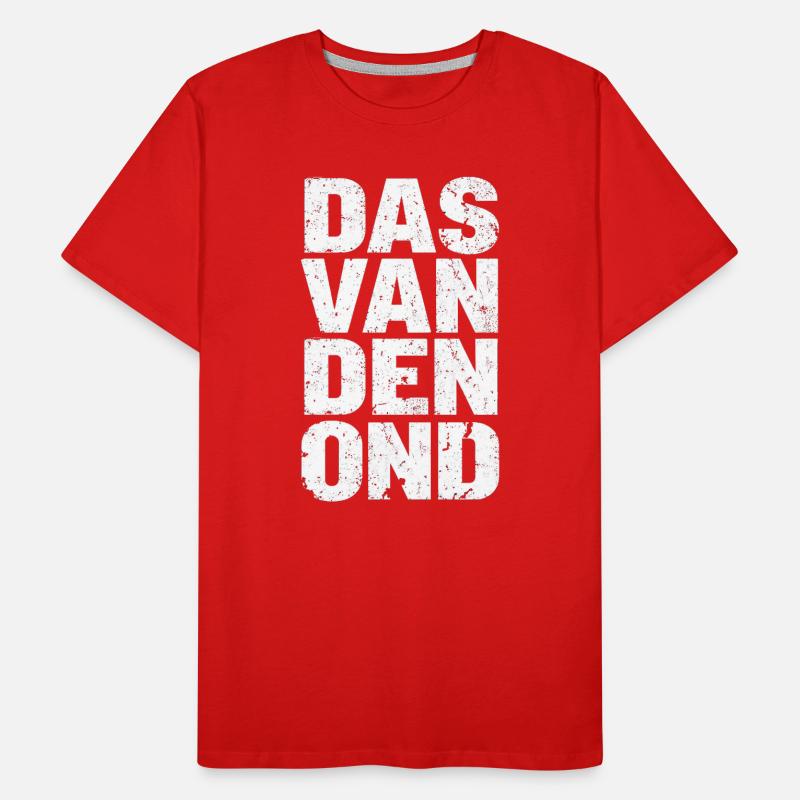 Das van den ond. Antwerp proverbs Men's Premium Organic T-Shirt