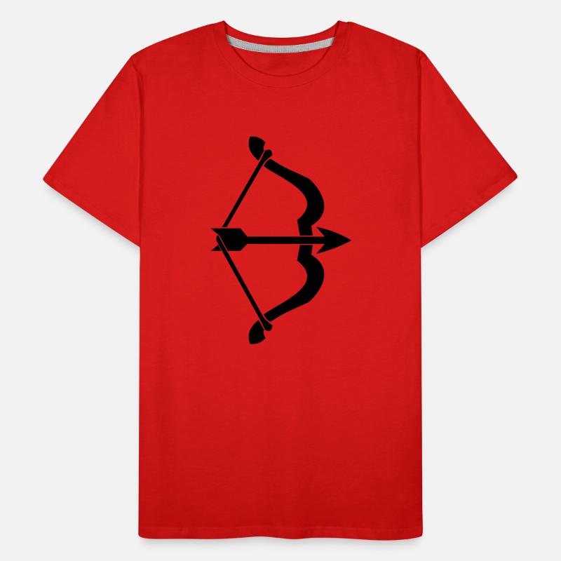 Arc et flèche T-shirt bio Premium Homme