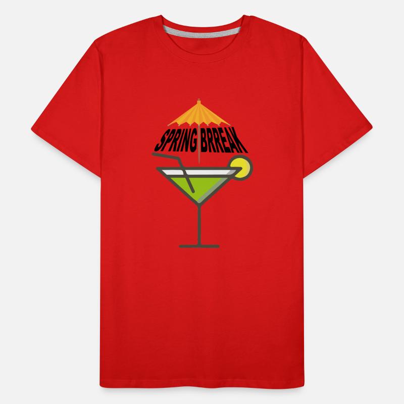 Spring Break Männer Premium Bio T-Shirt