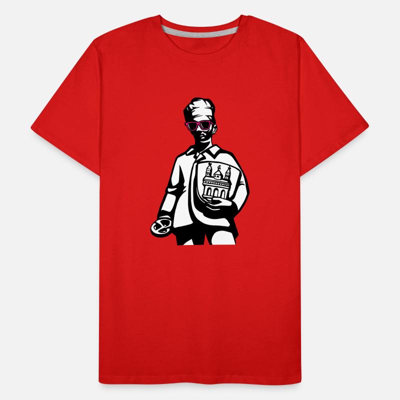 Speyerer Brezelbub Männer Premium Bio T-Shirt