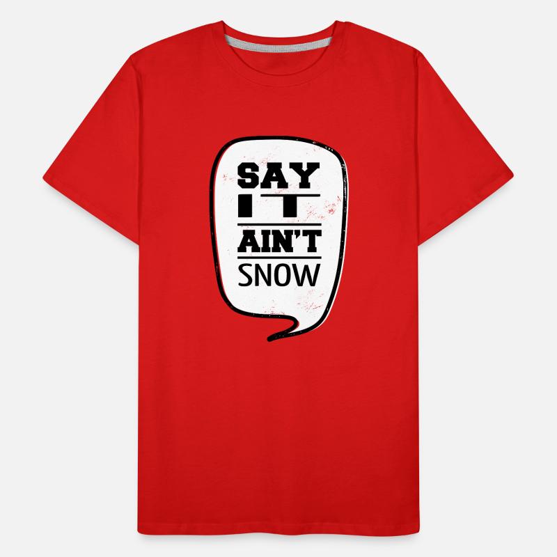 Present Comic Present Idea Dino Beach Christmas Men's Premium Organic T-Shirt