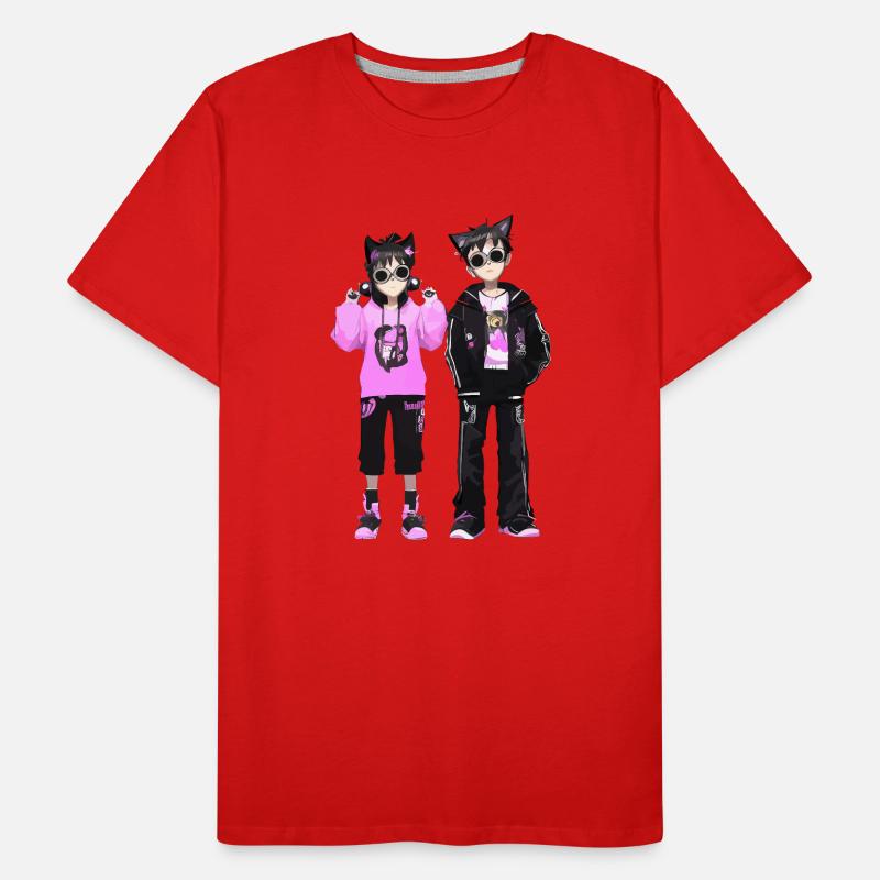 Cosplay Junge und Madchen Männer Premium Bio T-Shirt