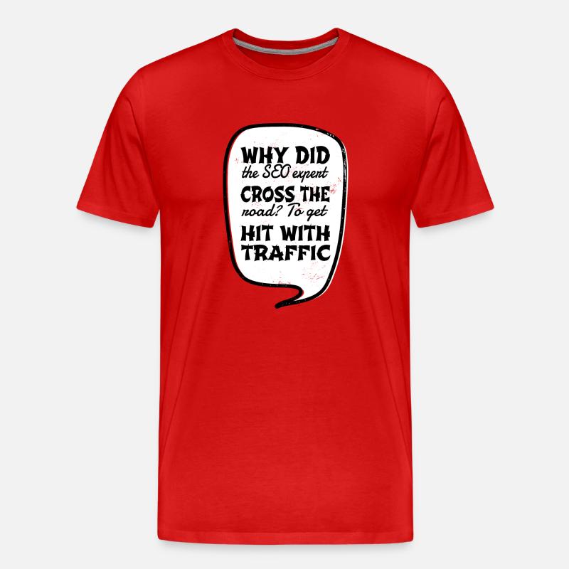 fullstack developer informatics computer - Männer Premium Bio T-Shirt - Rot