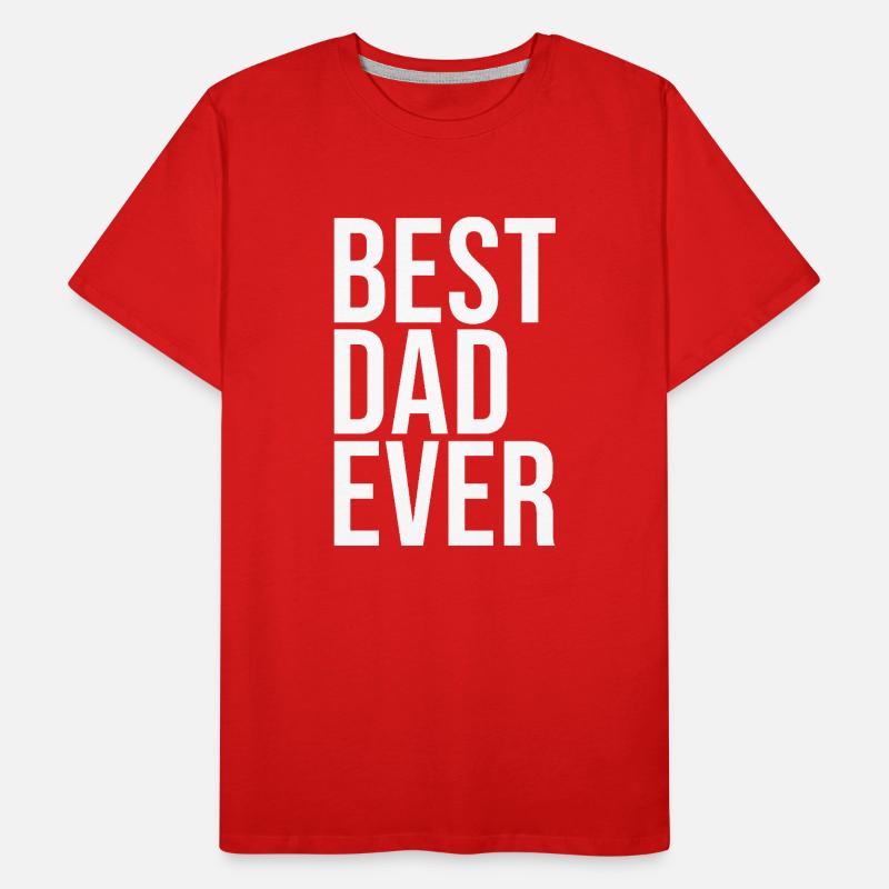 Bester Vater Vatertag Ehemann Männer Papa Vater Mann Männer Premium Bio T-Shirt