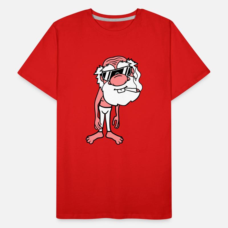 cool cool smoke sunglasses joint weed hemp ca Men's Premium Organic T-Shirt