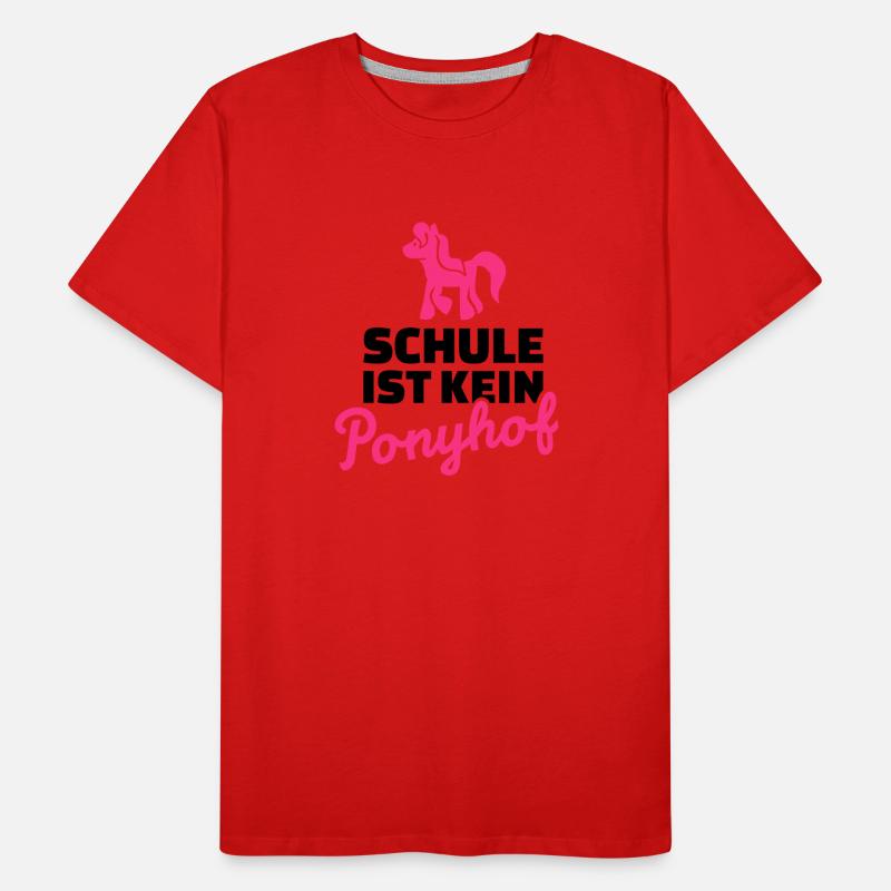 Schule Männer Premium Bio T-Shirt