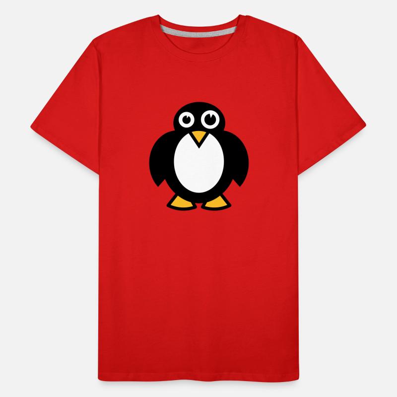 Drôle pingouin T-shirt bio Premium Homme