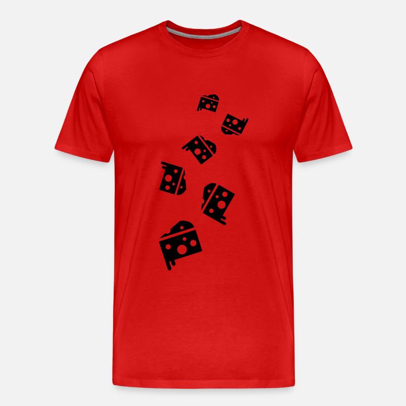 Sandwich Toast - Männer Premium Bio T-Shirt - Rot