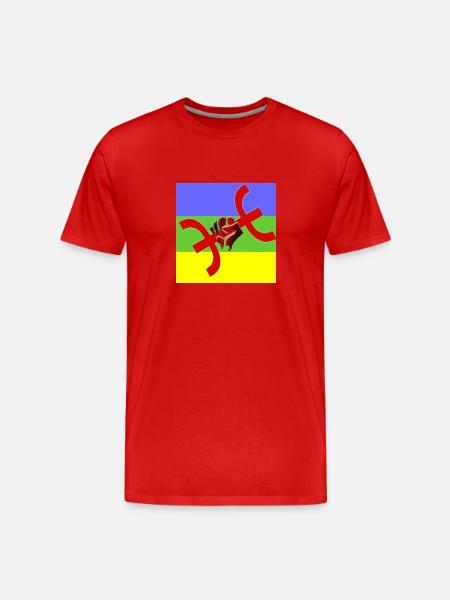 poing_momo - T-shirt bio Premium Homme - rouge