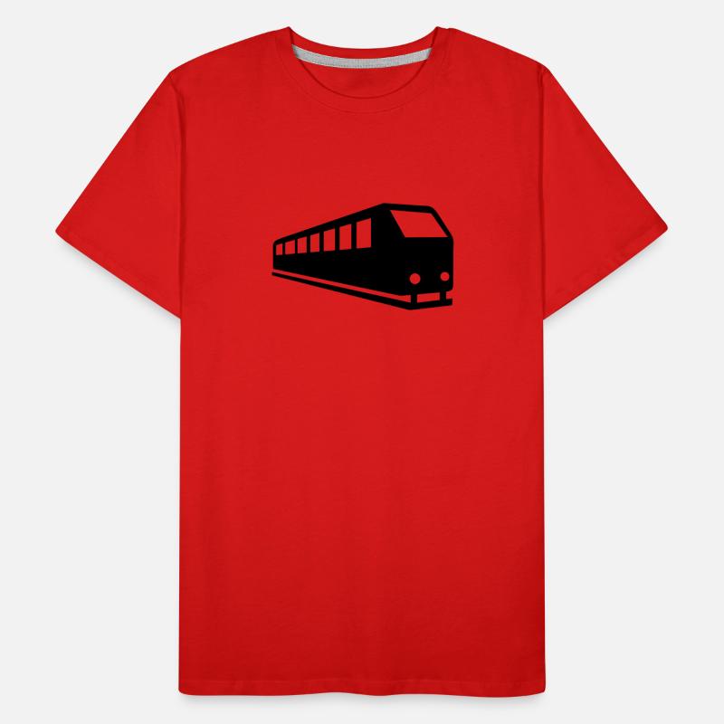 Train T-shirt bio Premium Homme