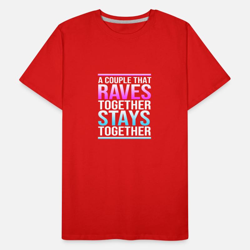 Rave Raver Musique techno Techno basse Table de mixage T-shirt bio Premium Homme