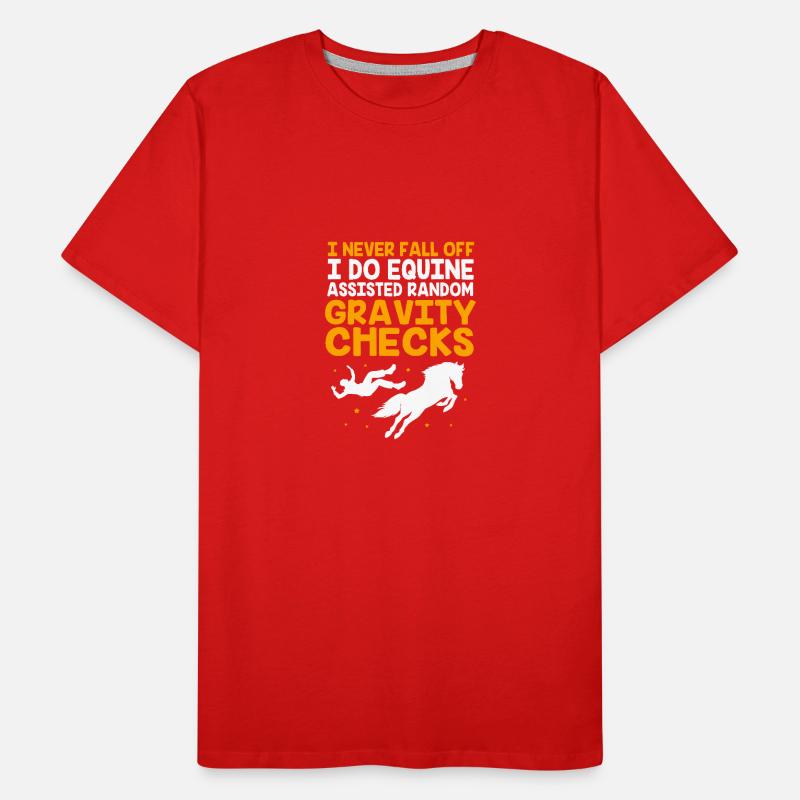 Saut d’obstacles Saut d’obstacles T-shirt bio Premium Homme