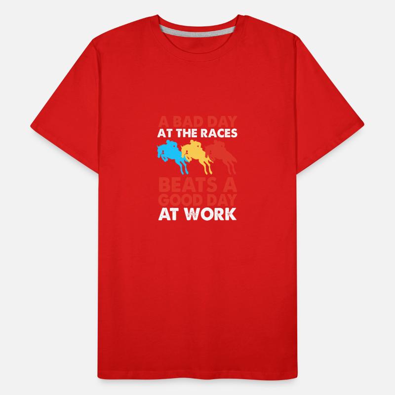Saut d’obstacles Saut d’obstacles T-shirt bio Premium Homme
