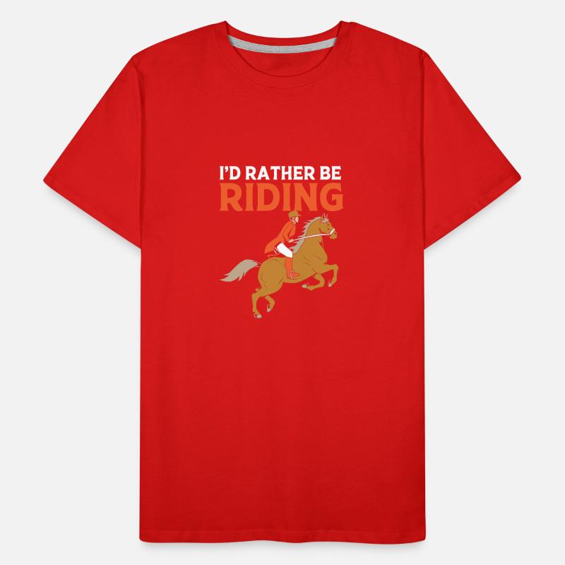 Saut d’obstacles Saut d’obstacles T-shirt bio Premium Homme