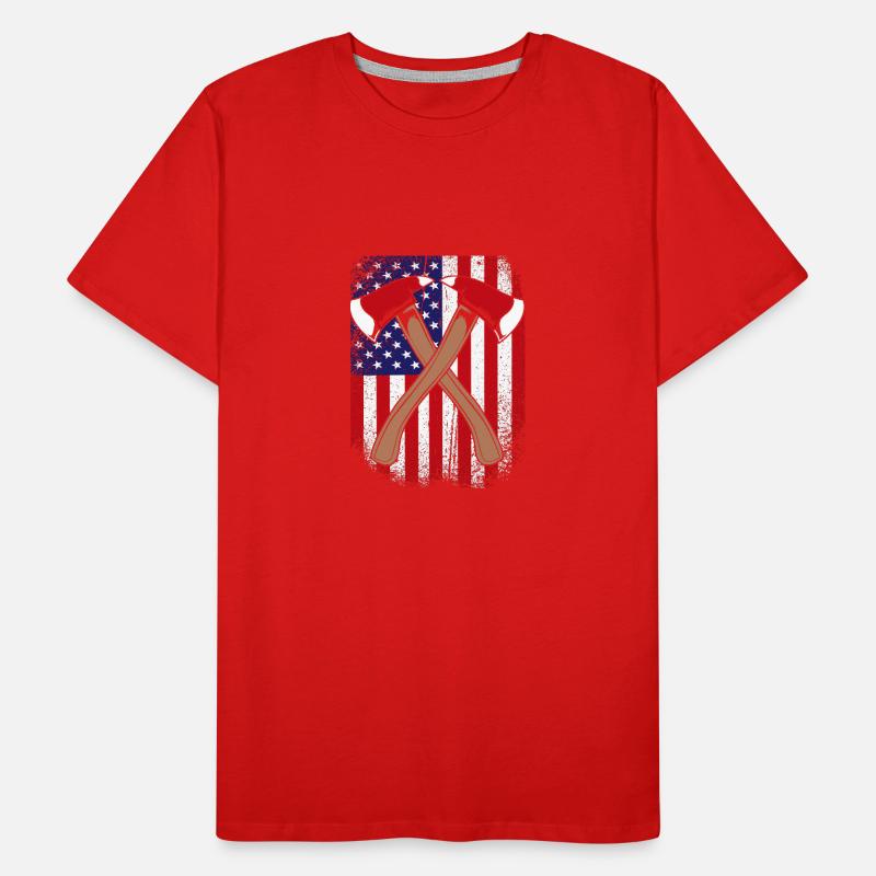 Pompier Pompier T-shirt bio Premium Homme