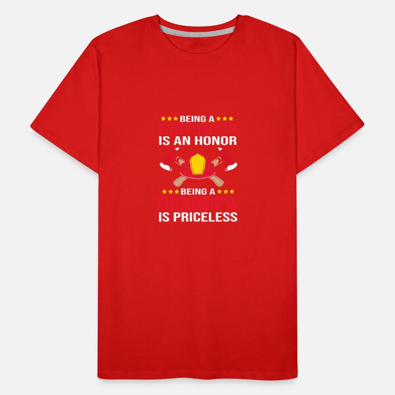 Pompier Pompier T-shirt bio Premium Homme