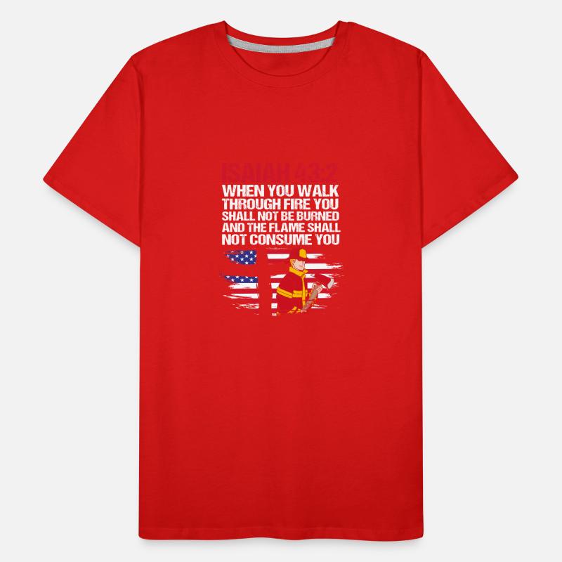 Pompier Pompier T-shirt bio Premium Homme