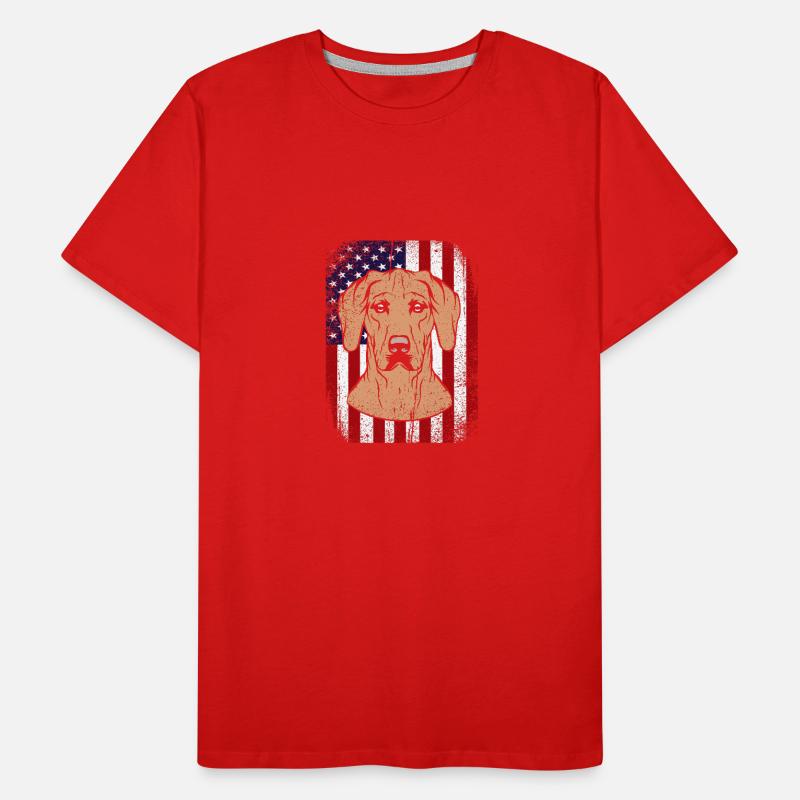 Rhodesian Ridgeback Men's Premium Organic T-Shirt