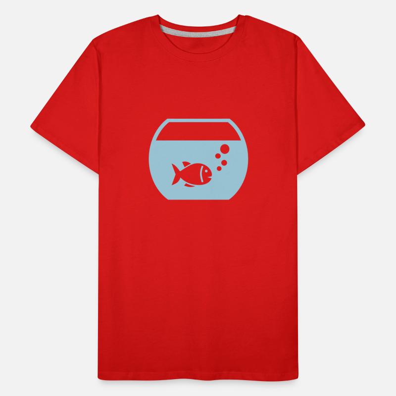 Aquarium Fish Men's Premium Organic T-Shirt
