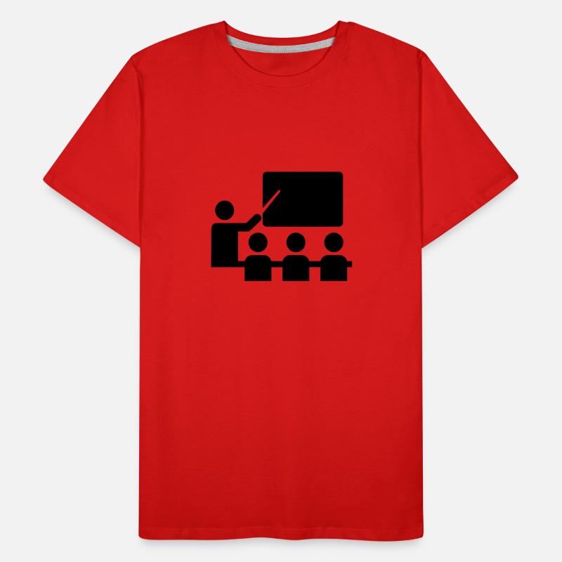 Schule Männer Premium Bio T-Shirt